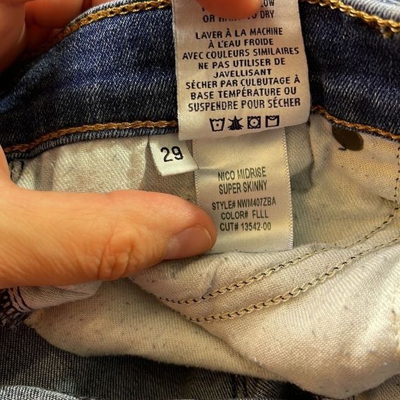 Hudson Nico Midrise Super Skinny Jeans - Picture 9 of 15